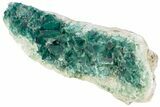 Green, Fluorescent, Cubic Fluorite Crystals - Madagascar #238377-2